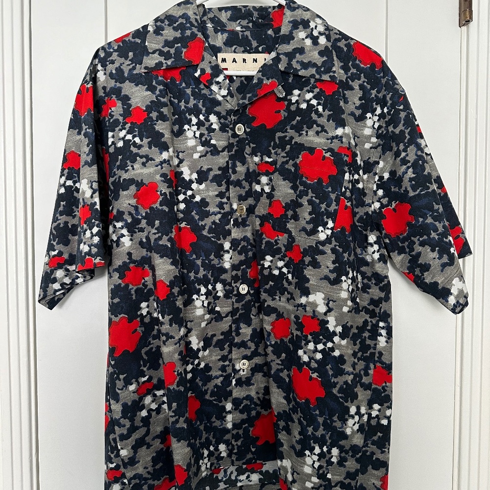 Marni Short Sleeve Bowling Shirt